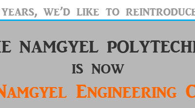 Jigme Namgyel Engineering College, hereon