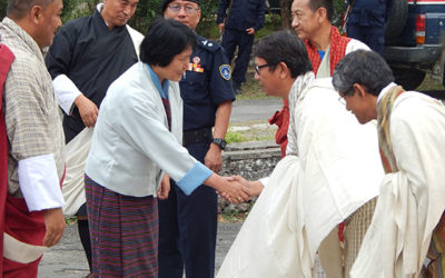 Lyonpo Dorji Choden, Hon’ble Minister for Works and Human Settlement visits JNP