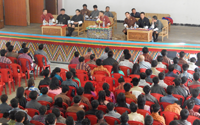 Visit by the Hon’ble Members of the National Council of Bhutan