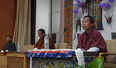 A Visit by Honorable VC of the RUB