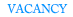 vacancy announcement vacancy announcement