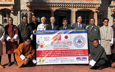 A visit by delegates from Kansai University (KU), Japan