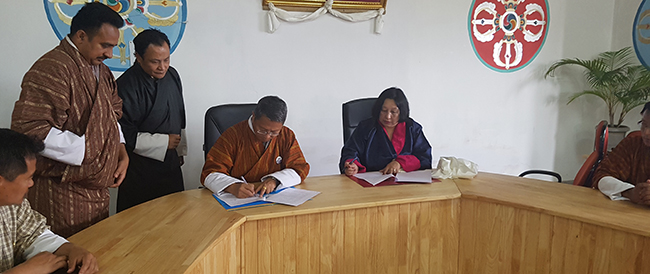 MoU With Department of Information and Media MoU With Department of Information and Media