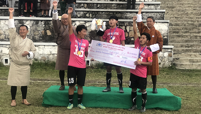 Sherubtse College Lifts JNEC Open Trophy For The Second Time