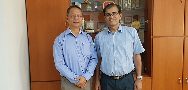 President meets the Hon’ble Director of IIT Bombay