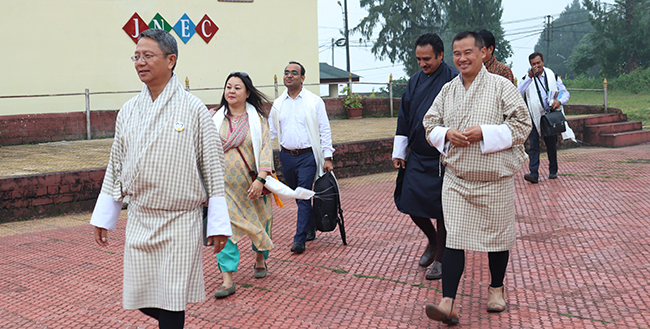 A delegation from the Central Institute of Technology (CIT), Assam visits JNEC