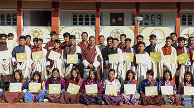 Students Receive Their Diplomas