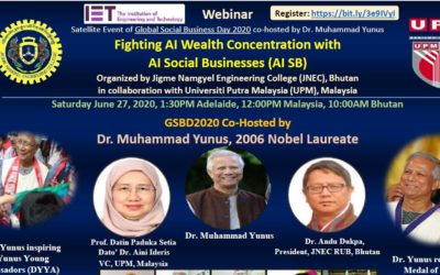 A webinar on “Fighting AI Wealth Concentration with AI Social Business (AI SB)”