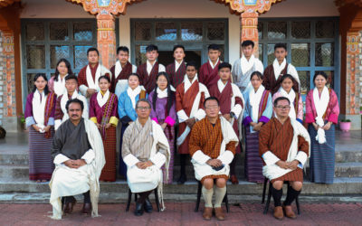 Tashi Khadar for Student Representatives and Recognition for Academic Toppers