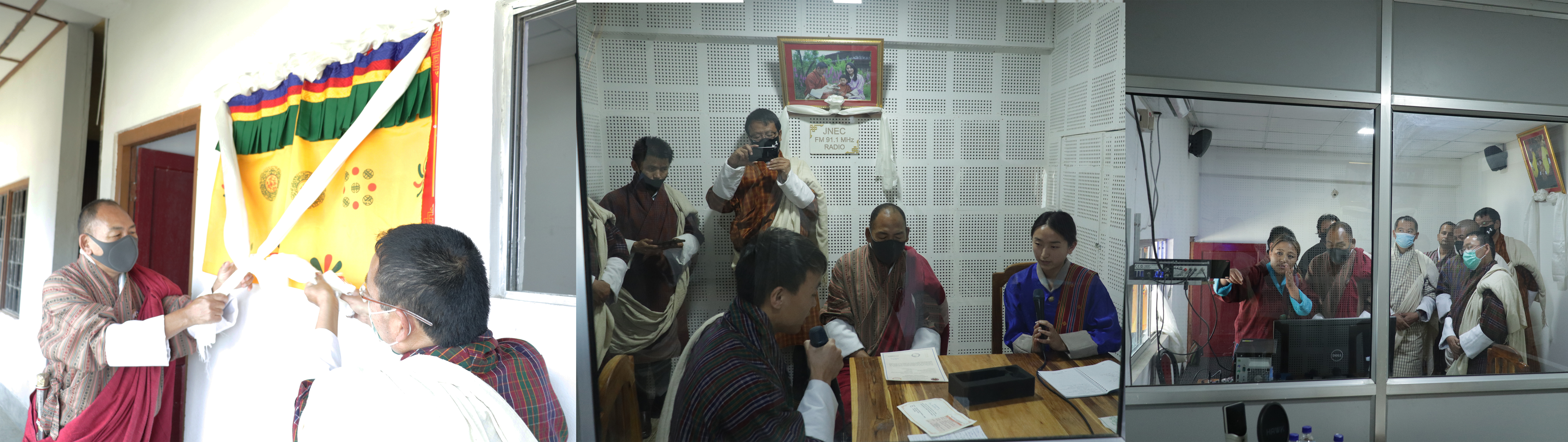 Hon’ble Dasho Dzongda Inaugurates the JNEC Campus Radio