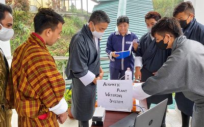 Mini-project Exhibition by Department of Electronics and Communication Engineering