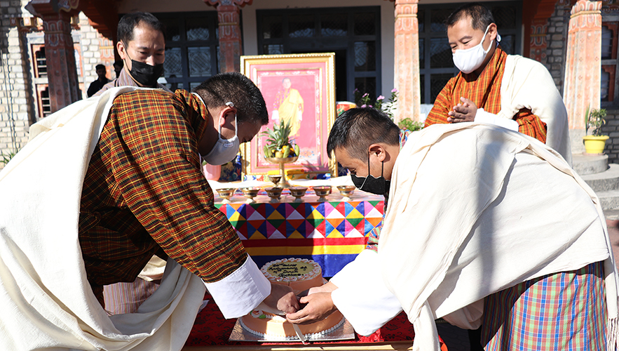 JNEC celebrates 66th Birth Anniversary of the His Majesty the Fourth Druk Gyalpo