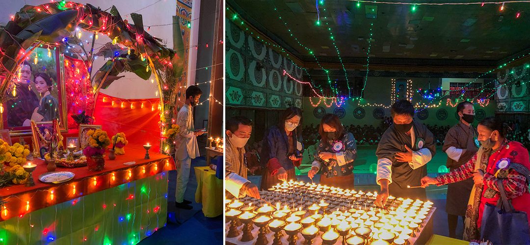 Deepavali Celebration at Jigme Namgyel Engineering College - 2021