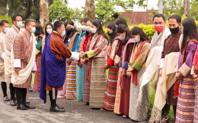 A visit by Hon’ble Opposition Leader, Lyonpo Dorji Wangdi to JNEC