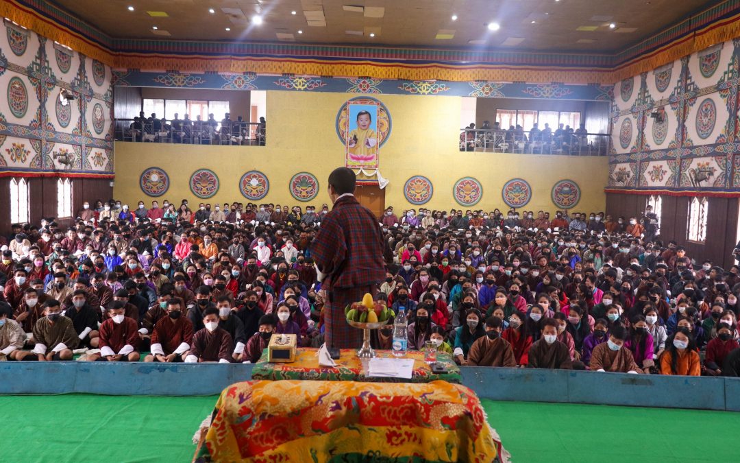 Hon’ble Prime Minister Lyonchen Dr. Lotey Tshering visited Jigme Namgyel Engineering College