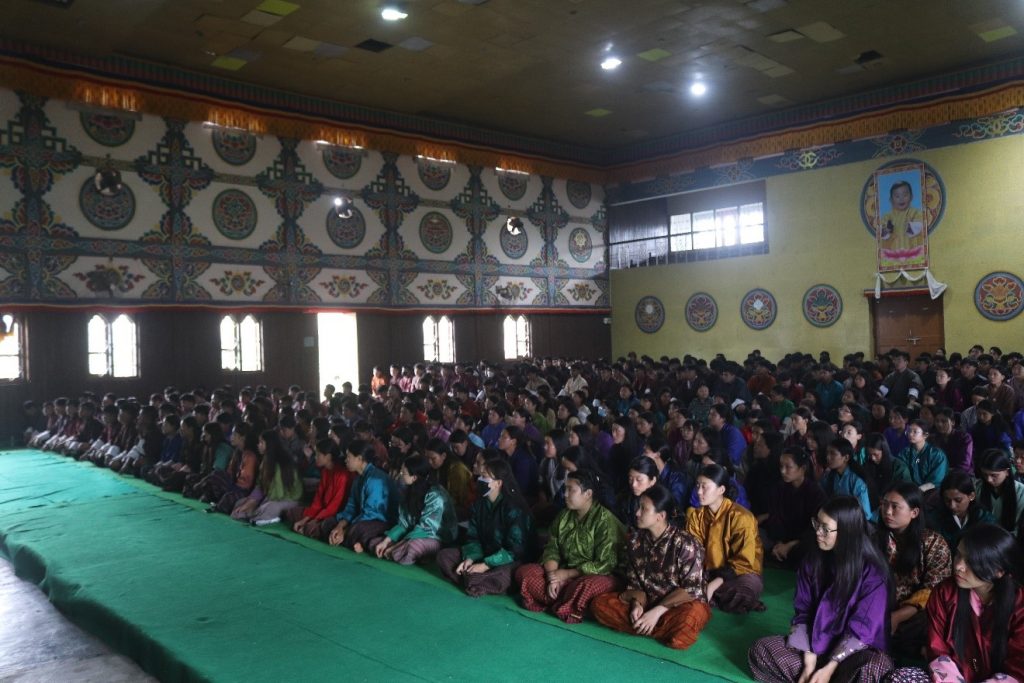 Awareness talk by The Superintendent of Police, Samdrup Jongkhar