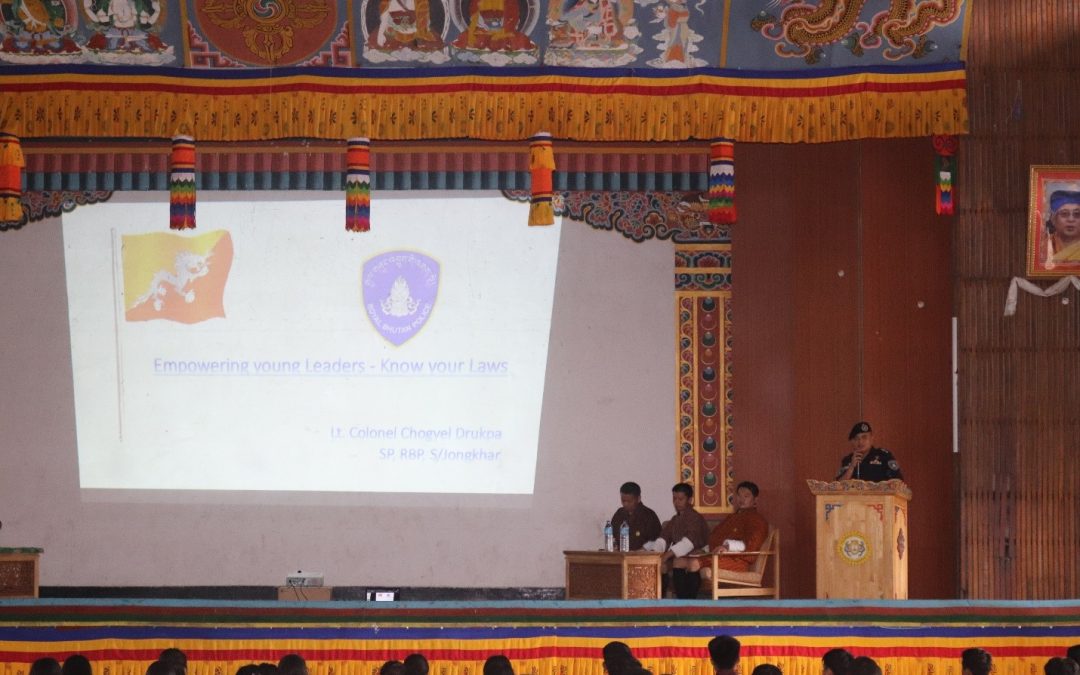 Awareness talk by The Superintendent of Police