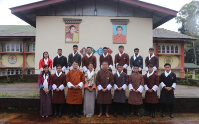 Tashi Khadhar to Student Leaders