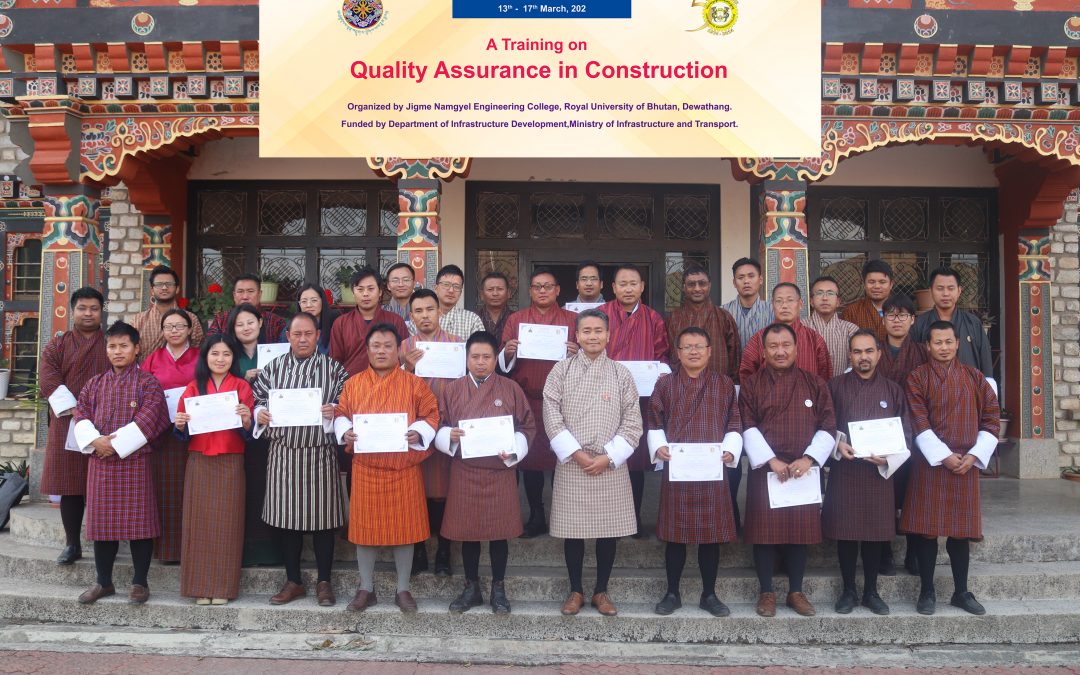 Training on Quality Control and Quality Assurance in Construction