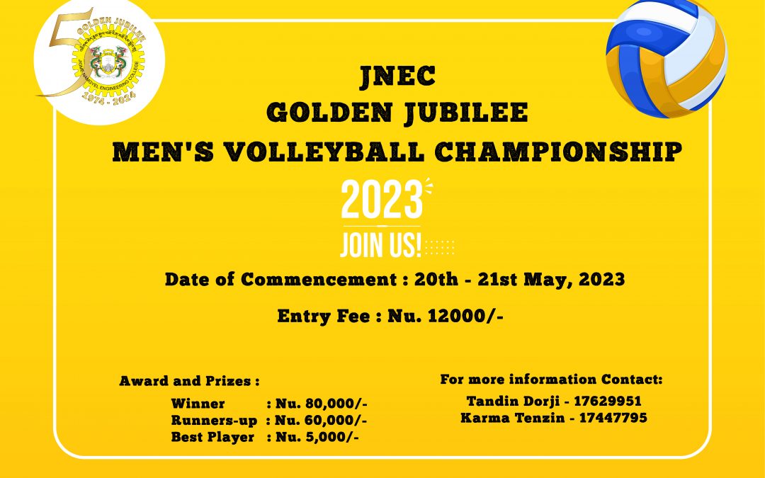 JNEC Golden Jubilee Volleyball Championship-Men