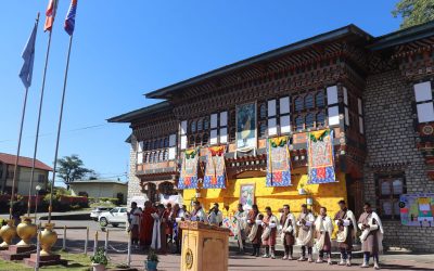 JNEC Commemorates the 15th Coronation Day of His Majesty the 5th Druk Gyalpo