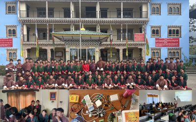 STEM workshop for class 11 and class 12 Science students of Karmaling HSS