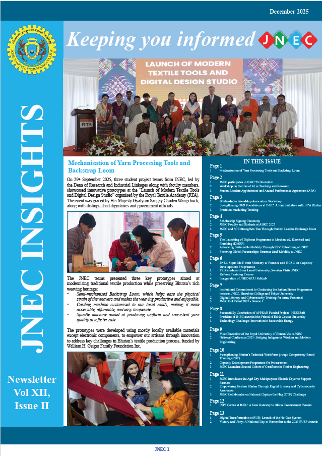 Newsletter cover feb 2025