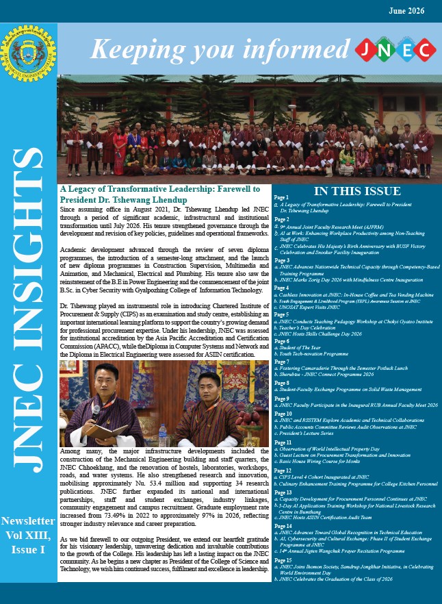Newsletter cover feb 2025