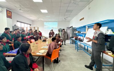 Bridging Classroom Learning and Innovation: Karmaling HSS Students Explore JNEC’s State-of-the-Art Facilities